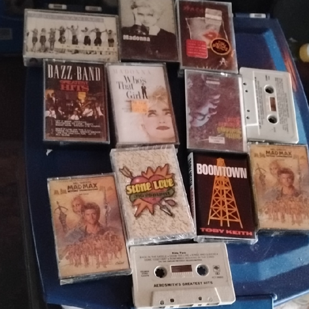 Vintage Cassette Tape Collection